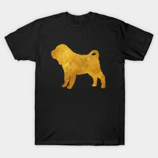 Shar Pei golden art T-Shirt